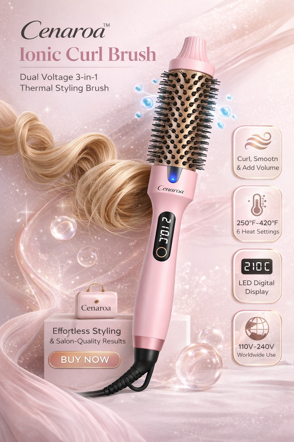 Cenaroa™ Ionic Curl Brush